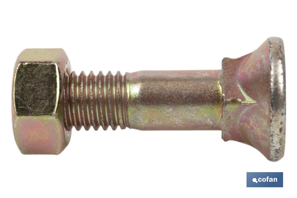 DIN-608/934 C-8.8 M-10X45 BICROMATADO 1 DIN-608/934 C-8.8 M-10X45 BICROMATADO