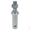 PERNO ROSCADO PARA ENGANCHE APEROS M 22 X Ø28 MM 3 PERNO ROSCADO PARA ENGANCHE APEROS M 22 X Ø28 MM