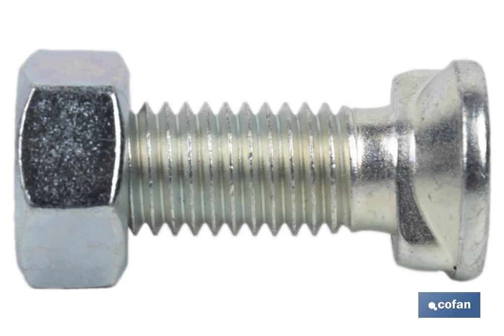 TORNILLO DOS PRISIONEROS C-8.8 M-14X40 ZINCADO 1 TORNILLO DOS PRISIONEROS C-8.8 M-14X40 ZINCADO