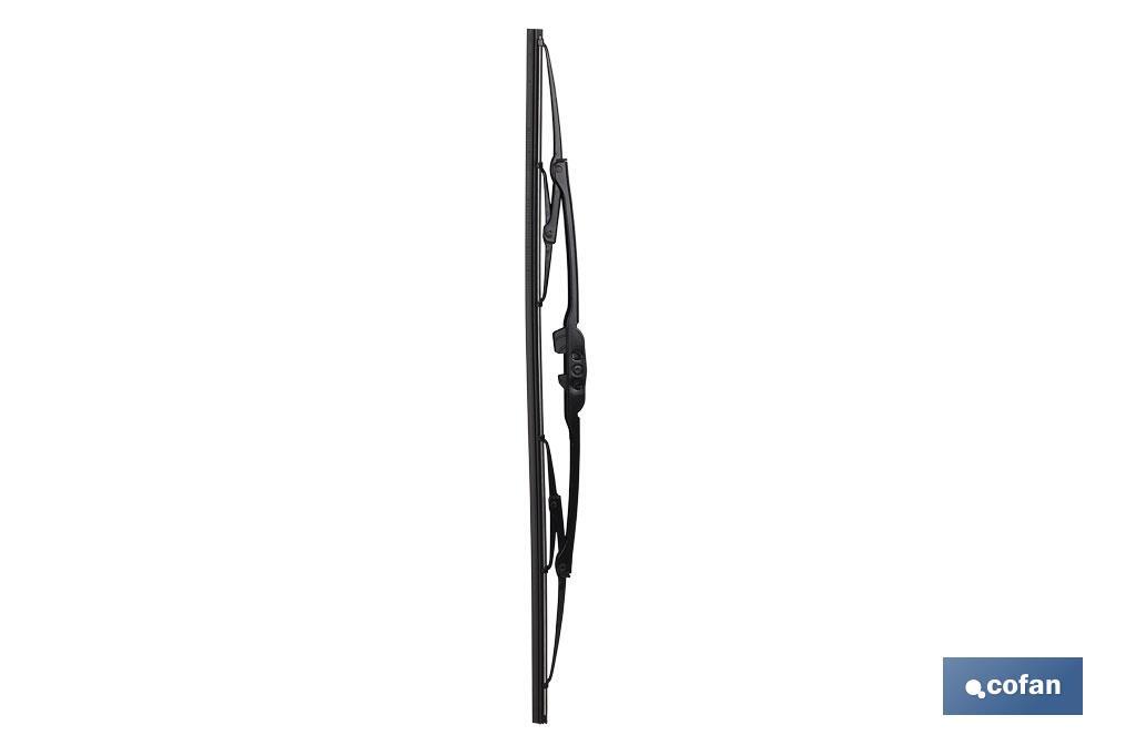 ESCOBILLA LIMPIAPARABRISAS METAL 18”, 45cm 1 ESCOBILLA LIMPIAPARABRISAS METAL 18”, 45cm