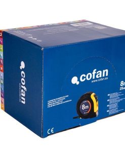 EXPOSITOR DE FLEXÓMETROS CON PROTECCIÓN DE GOMA 25 MM X 8 M 6 UDS.