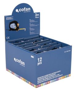 EXPOSITOR DE FLEXÓMETROS ANTIDESLIZANTES 16 MM X 3 M 12 UDS.