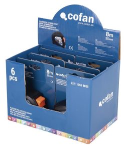 EXPOSITOR DE FLEXÓMETROS ANTIDESLIZANTES 25 MM X 8 M 6 UDS. - Imagen 3