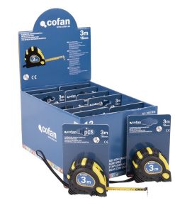 EXPOSITOR DE FLEXÓMETROS MAGNÉTICOS 16 MM X 3 M 12 UDS.
