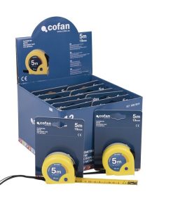 EXPOSITOR DE FLEXÓMETROS 19 MM X 5 M 12 UDS.
