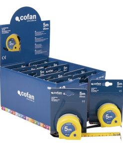 EXPOSITOR DE FLEXÓMETROS 25 MM X 5 M 12 UDS.