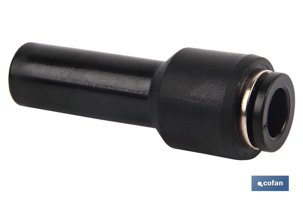 ESPIGA REDUCTOR PLASTICO 8/4 mm 1 ESPIGA REDUCTOR PLASTICO 8/4 mm