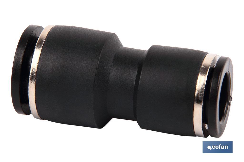 EMPALME RAPIDO REDUCCION PLAST. T-10/8 1 EMPALME RAPIDO REDUCCION PLAST. T-10/8