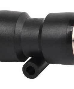 EMPALME RAPIDO RECTO PLASTICO T-12 Venta unitaria