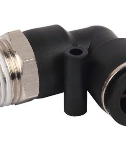 RACOR ROSCADO CODO PLASTICO T-8, R-1/2 Venta unitaria