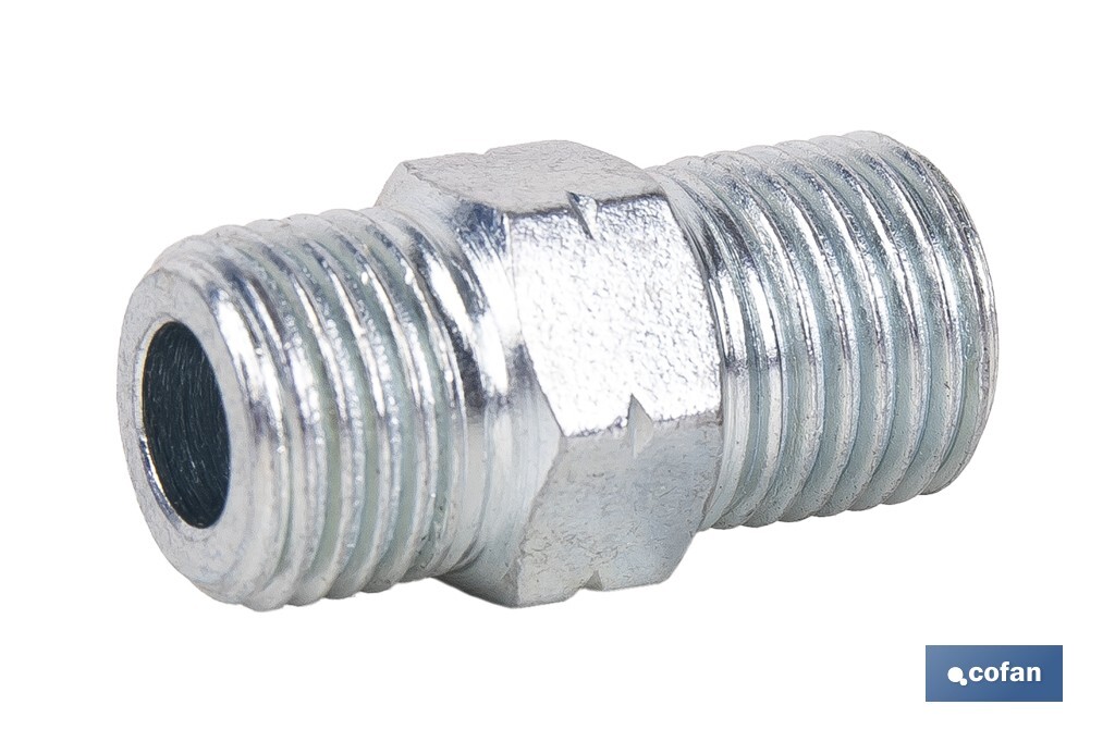 RACOR EMPALME 22 X 1.5 - 1/4 GAS 2 RACOR EMPALME 22 X 1.5 - 1/4 GAS - Imagen 2