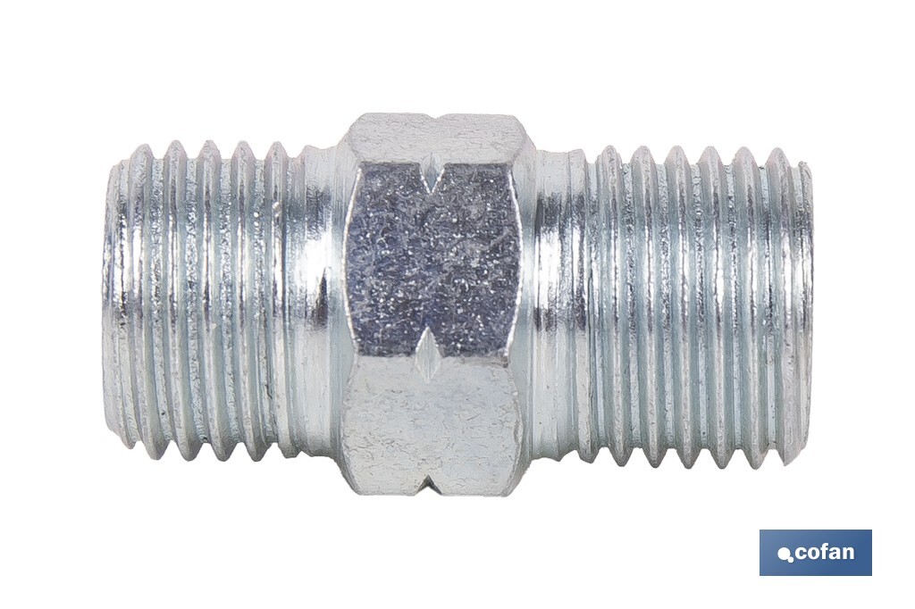 RACOR EMPALME 12 X 1.5 - 12 X 1.5 3 RACOR EMPALME 12 X 1.5 - 12 X 1.5 - Imagen 3