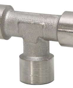T HEMBRA LATÓN NIQUELADO M-5