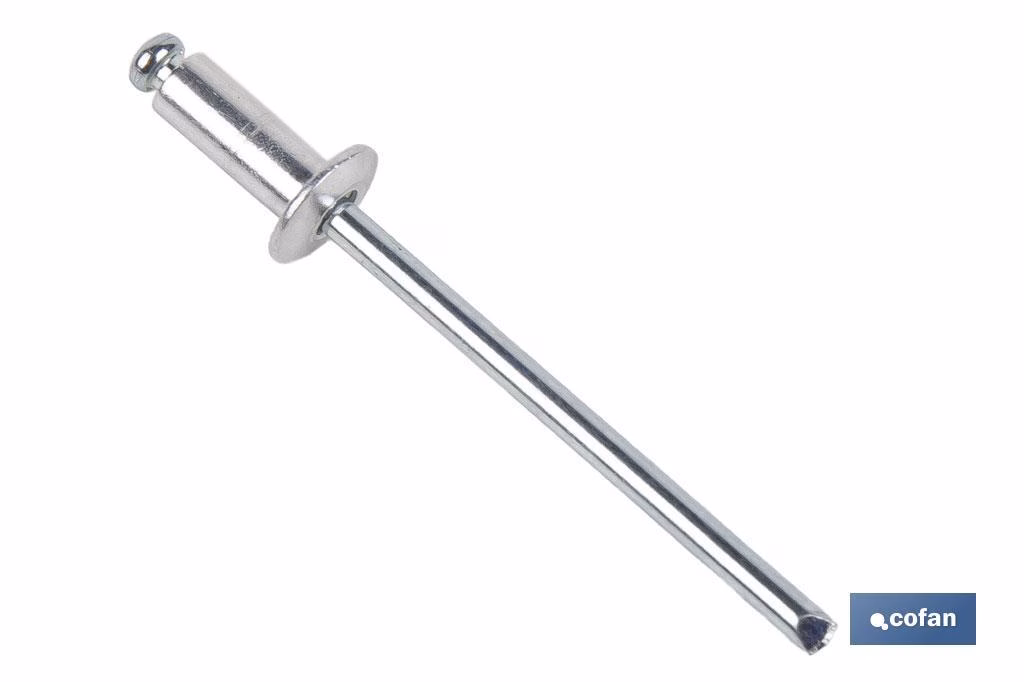 REMACHE ALUMINIO NORMAL 2.4 X 8 MM - Imagen 3