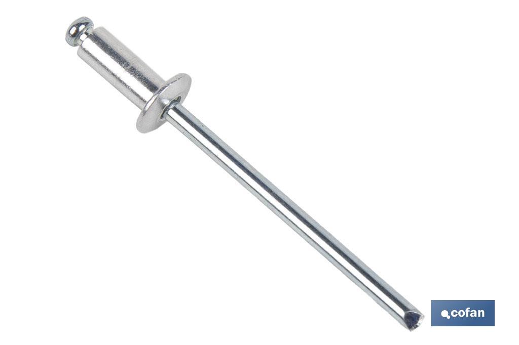 REMACHE ALUMINIO NORMAL 3.2 X 4 MM 3 REMACHE ALUMINIO NORMAL 3.2 X 4 MM - Imagen 3