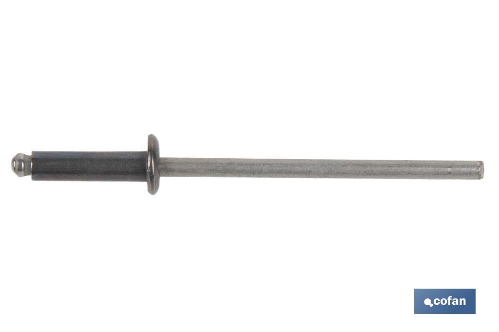 REMACHE ACERO INOX A-2 4 X 18 MM 2 REMACHE ACERO INOX A-2 4 X 18 MM - Imagen 2
