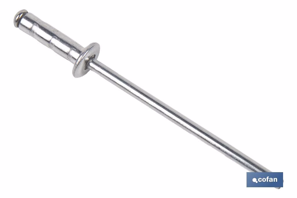 REMACHE ALUMINIO MULTIGRIP 4,8 X 10 MM - Imagen 2