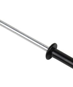 REMACHE ALUMINIO NORMAL NEGRO 4 X 12 MM