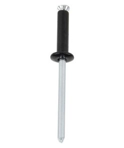 REMACHE DE FLOR NEGRO 4 X 20 MM