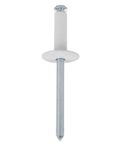 REMACHE FLOR CABEZA ANCHA BLANCO 4,8 X 20 MM