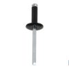 REMACHE FLOR CABEZA ANCHA NEGRO 4,8 X 16 MM
