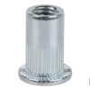 TUERCAS REMACHABLES RANURADAS ANCHAS ACERO M12