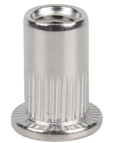 TUERCAS REMACHABLES RANURADAS ANCHAS INOX A-2 M3