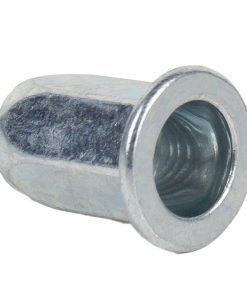 TUERCAS REMACHABLES HEXAGONAL ANCHAS ACERO M6