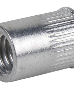 Alternative view of TUERCAS REMACHABLES CILÍNDRICAS RANURADAS FONDO ABIERTO CABEZA REDUCIDA ALUMINIO M4 X 10