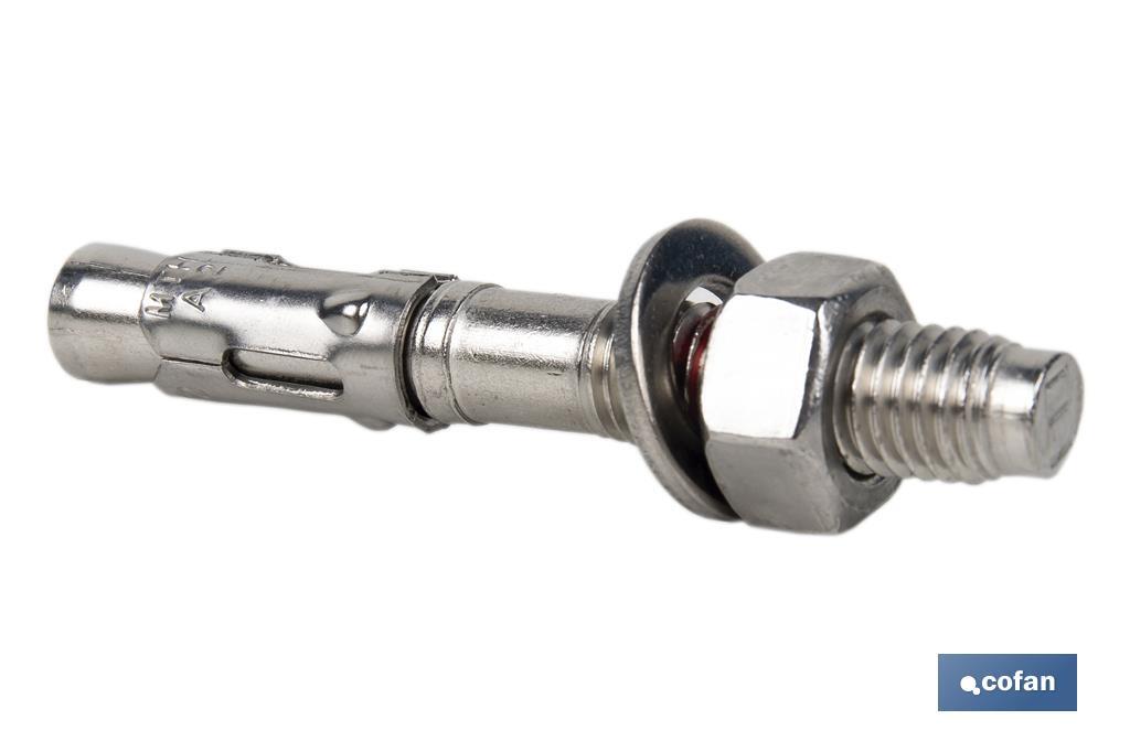 TACO ANCLAJE MTC M 10x70 INOX Venta unitaria 3 TACO ANCLAJE MTC M 10x70 INOX Venta unitaria - Imagen 3