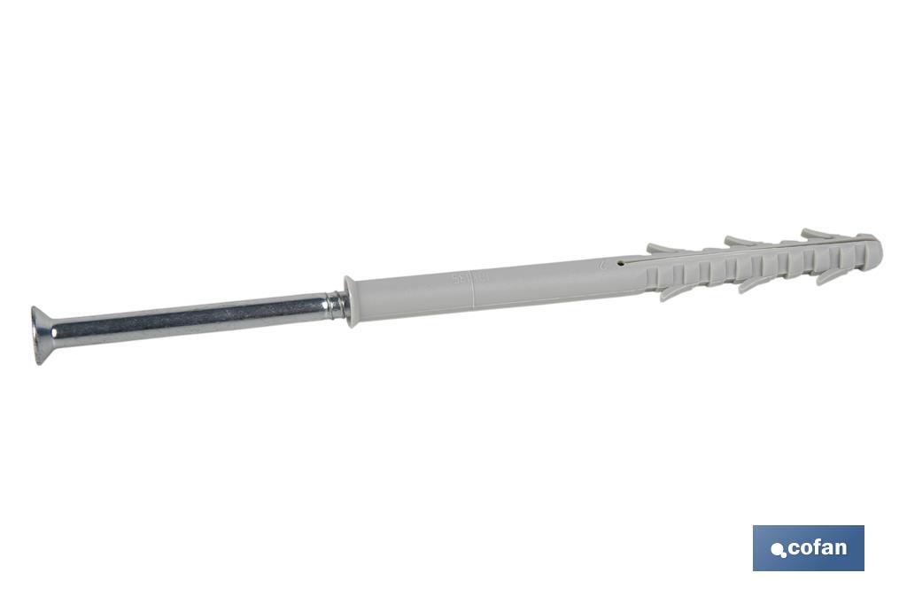 TACO LARGO DE GOLPE CON TORNILLO TORX Ø10 X 140 MM 1 TACO LARGO DE GOLPE CON TORNILLO TORX Ø10 X 140 MM