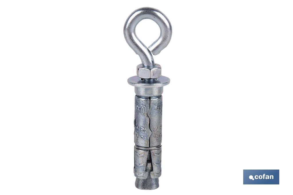 ANCLAJE ZAMAK HPM M10 X 56 CON ARGOLLA Venta unitaria 2 ANCLAJE ZAMAK HPM M10 X 56 CON ARGOLLA Venta unitaria - Imagen 2