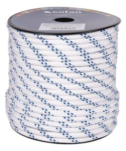 CUERDA TRENZADA POLI 8MM 50 MTS