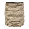 CUERDA SISAL 4 CABOS 12 MM 50 MTS NATURAL 4 CUERDA SISAL 4 CABOS 12 MM 50 MTS NATURAL