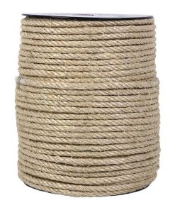 CUERDA SISAL 4 CABOS 16 MM 25 MTS NATURAL