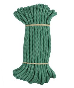 MADEJA CUERDA TRENZADA POLI 6MM 10M ROJO