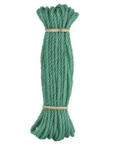 MADEJA CUERDA PLÁSTICO 5MM 10M VERDE