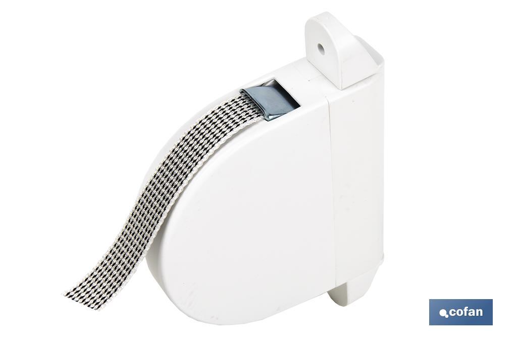 RECOGEDOR ABATIBLE PERSIANA BLANCO 6MX18 MM 1 RECOGEDOR ABATIBLE PERSIANA BLANCO 6MX18 MM