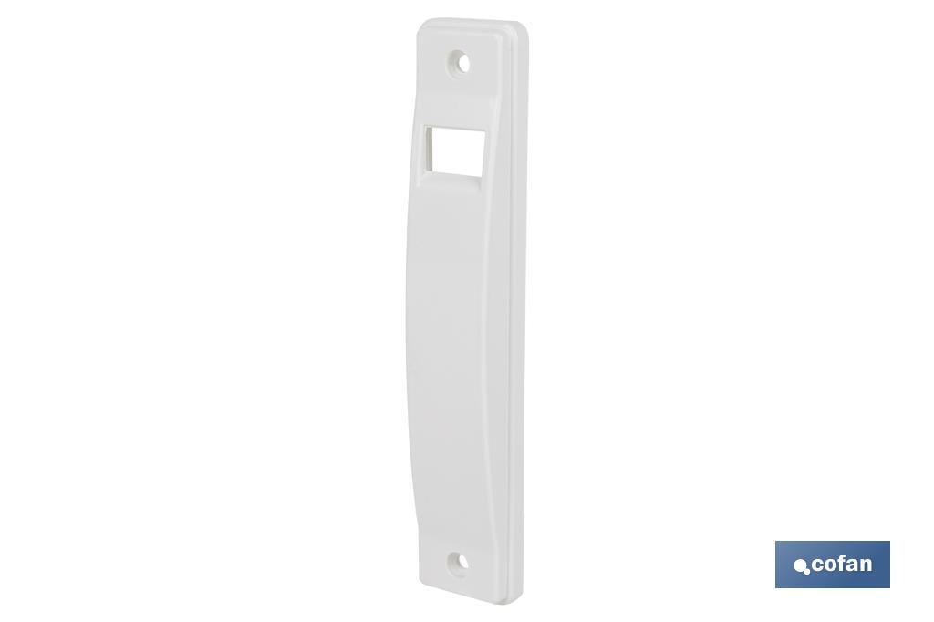EMBELLECEDOR BLANCO RECOGEDOR PERSIANA 20 MM 3 EMBELLECEDOR BLANCO RECOGEDOR PERSIANA 20 MM - Imagen 3