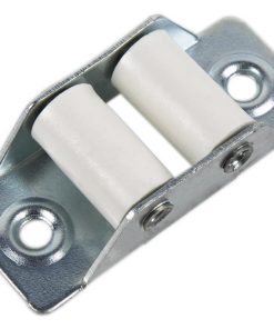 PASACINTAS METÁLICO CON RODILLO DE NYLON 31X65 MM