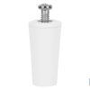 TOPE PERSIANA 40 MM BLANCO CON TORNILLO M-6 7 TOPE PERSIANA 40 MM BLANCO CON TORNILLO M-6