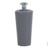 TOPE PERSIANA 40 MM GRIS CON TORNILLO M-6 6 TOPE PERSIANA 40 MM GRIS CON TORNILLO M-6