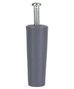 TOPE PERSIANA 60 MM GRIS CON TORNILLO M-6 VENTA UNITARIA
