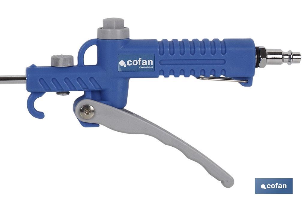 PISTOLA SOPLAR PLASTICO LARGA 330MM 1 PISTOLA SOPLAR PLASTICO LARGA 330MM