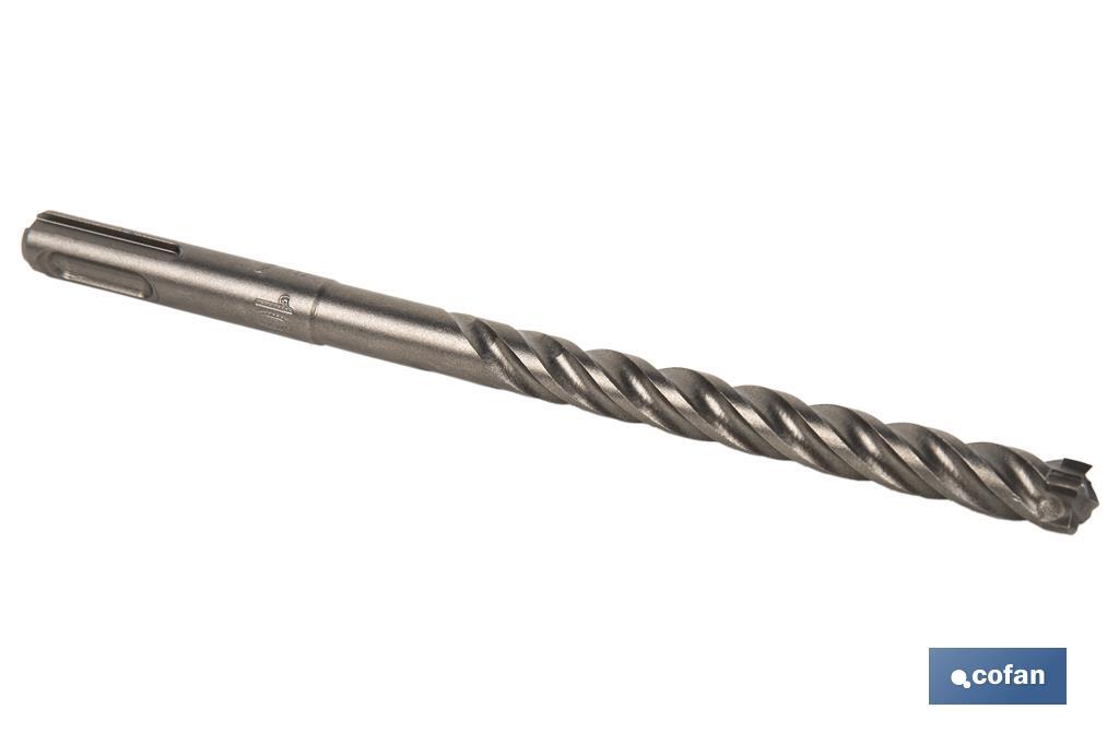 BROCA SDS PLUS PARA HORMIGÓN ARMADO 06 X 265 MM 2 BROCA SDS PLUS PARA HORMIGÓN ARMADO 06 X 265 MM - Imagen 2