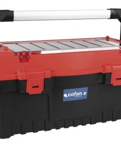 CAJA DE HERRAMIENTAS CON ORGANIZADOR Y REFUERZOS ABS 595 X 288 X 308 MM