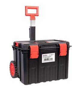 CAJA DE HERRAMIENTAS HEAVY DUTY CON ASA TELESCÓPICA Y RUEDAS 530 x 355 x 390 MM