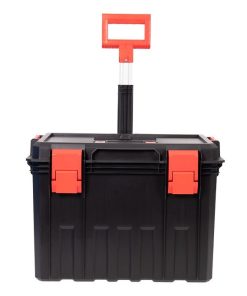 Alternative view of CAJA DE HERRAMIENTAS HEAVY DUTY CON ASA TELESCÓPICA Y RUEDAS 530 x 355 x 390 MM