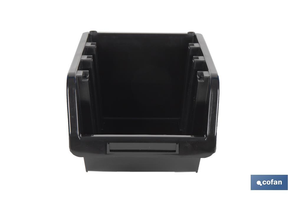 GAVETA NEGRA 115 X 80 X 60 MM 2 GAVETA NEGRA 115 X 80 X 60 MM - Imagen 2