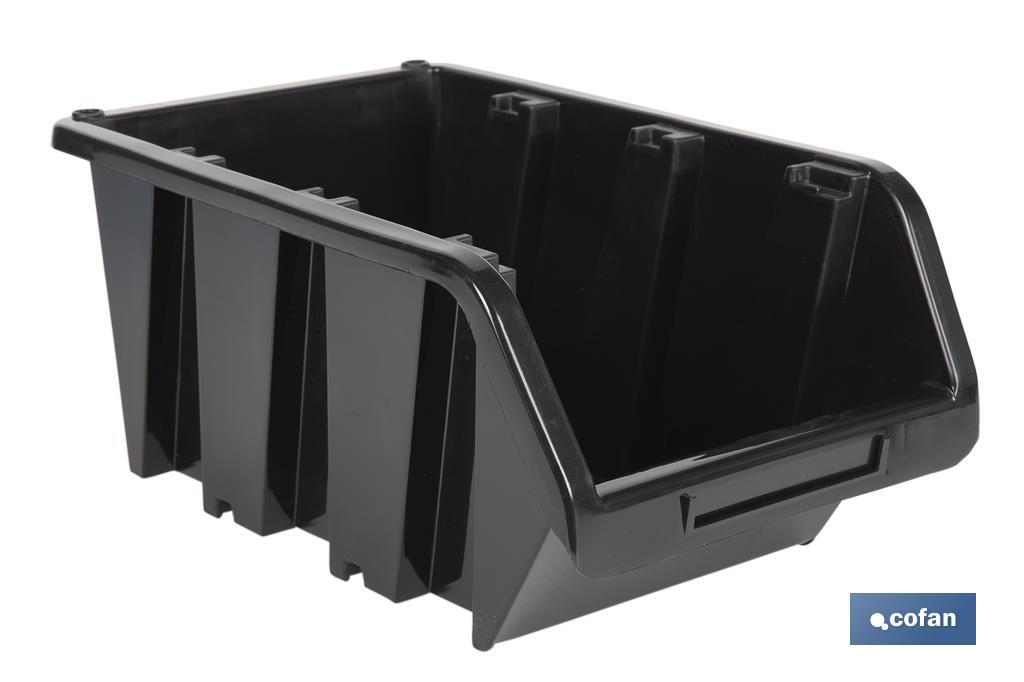 GAVETA NEGRA 115 X 80 X 60 MM 3 GAVETA NEGRA 115 X 80 X 60 MM - Imagen 3